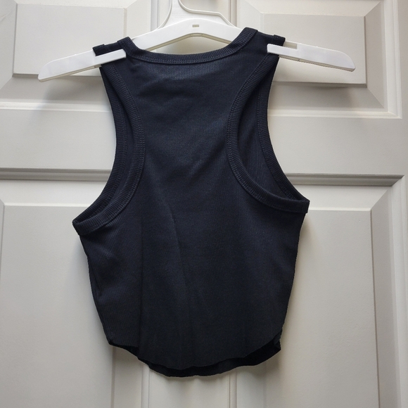 Set of 3 - Wild Fable Midnight Black Cropped Tank Top Size Small NEW - Picture 2 of 5